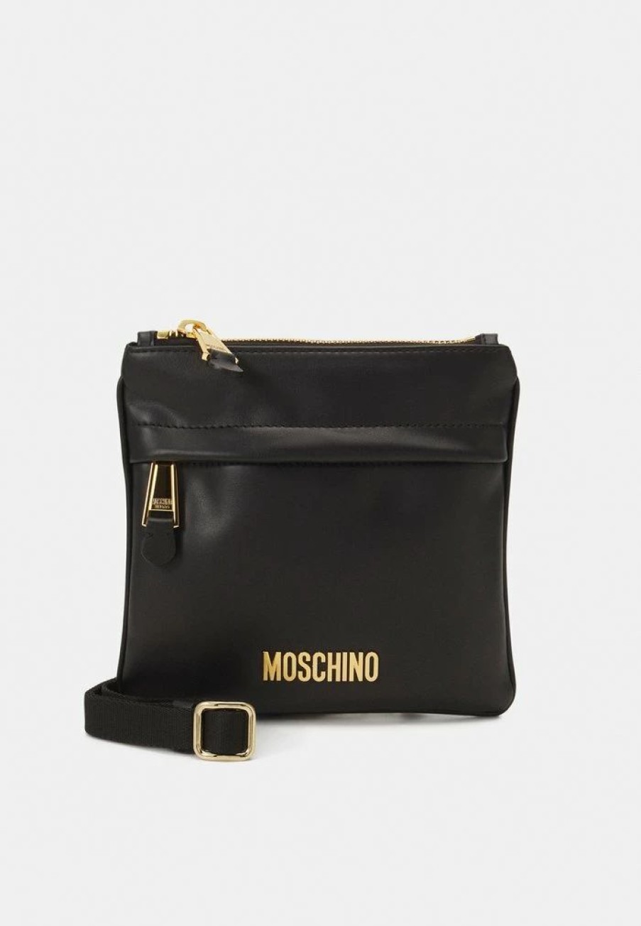 * | Moschino Shoulder Bag Unisex Across Body Bag Fantasy Black