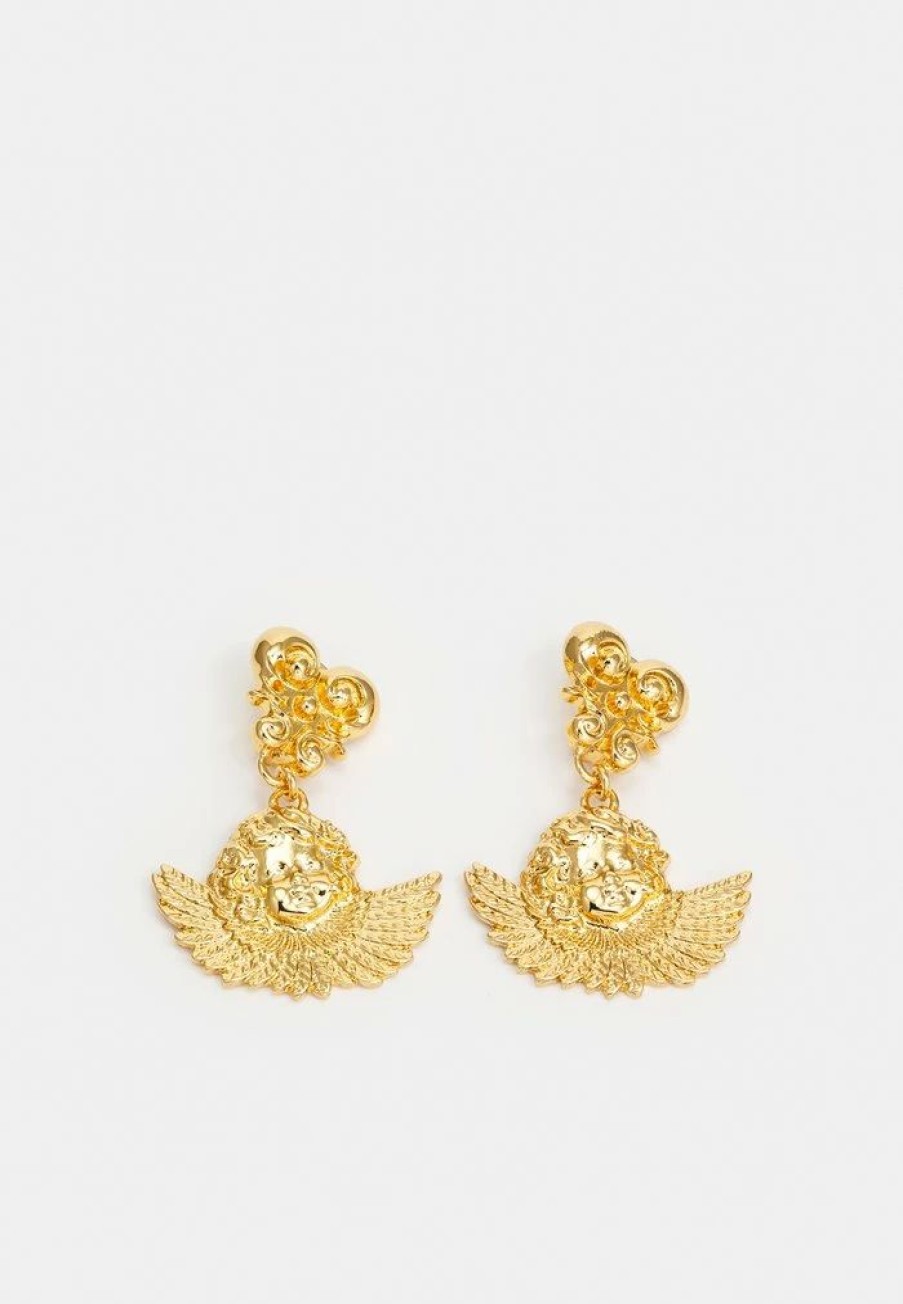 * | Moschino Earrings Earrings Shiny Gold-Coloured