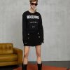 * | Moschino Institutional Logos Sweatshirt Black