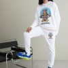 * | Moschino Tracksuit Bottoms Fantasy White