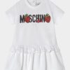 * | Moschino Dress Day Dress Optical White