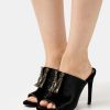 * | Moschino Heeled Mules Nero