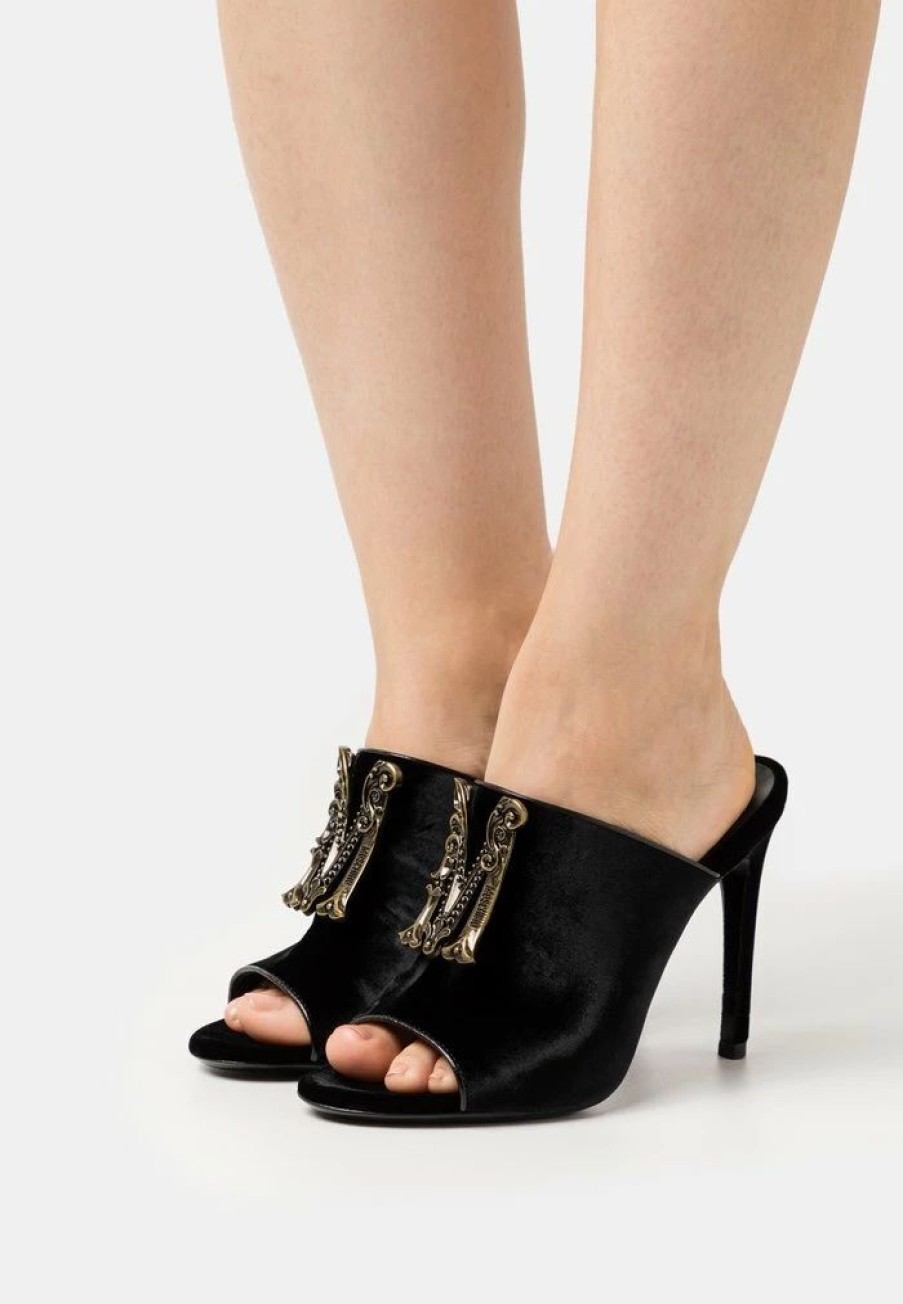 * | Moschino Heeled Mules Nero