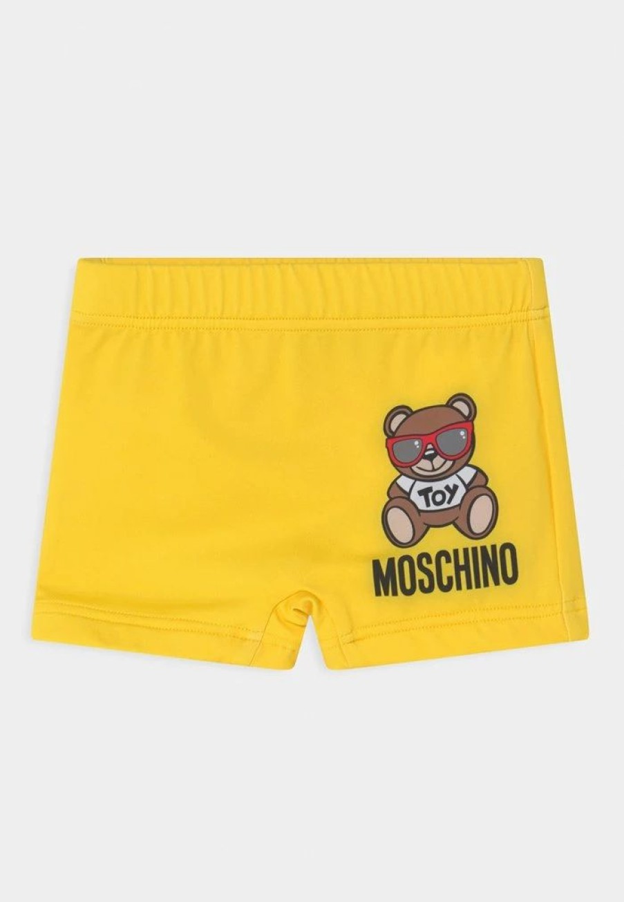 * | Moschino Swim With Gift Box Swimming Trunks Curry