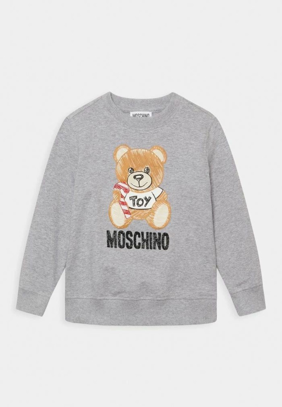 * | Moschino Xmas Unisex Sweatshirt Melange Grey