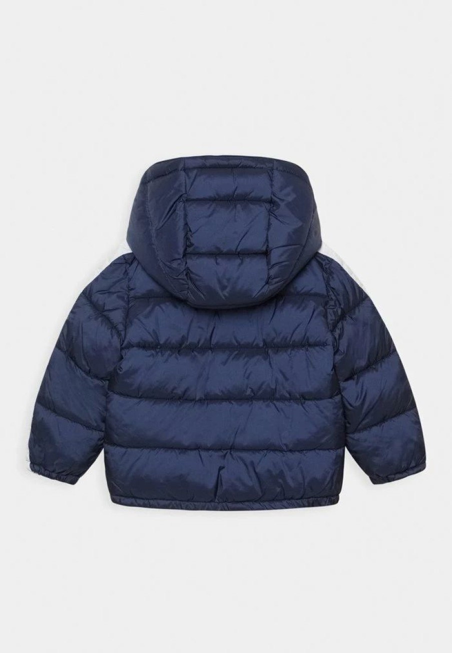 * | Moschino Padded Unisex Winter Jacket Navy Blue