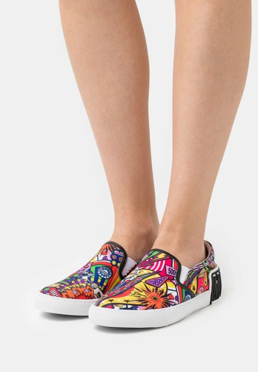 * | Moschino Slip-Ons Multi-Coloured