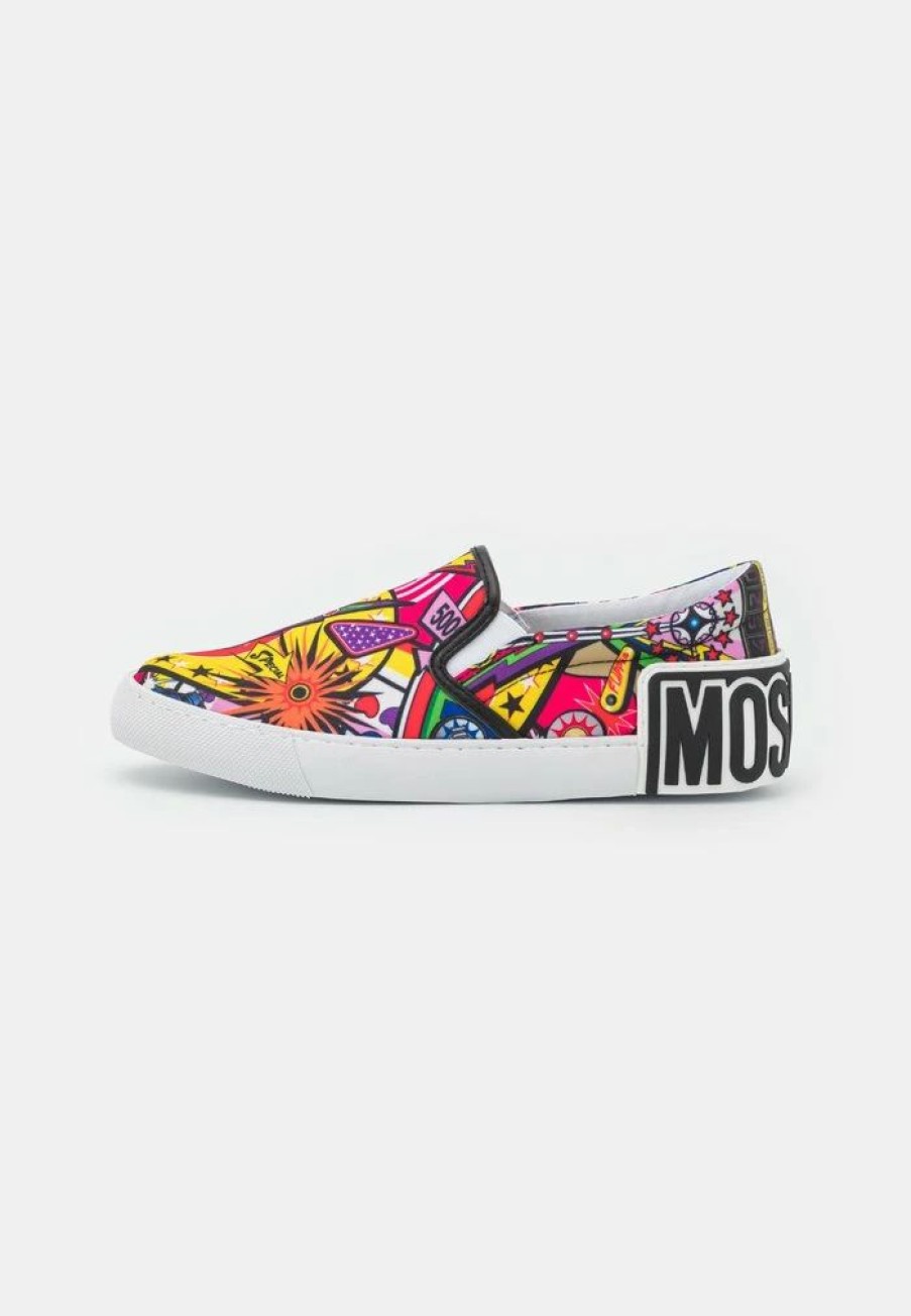 * | Moschino Slip-Ons Multi-Coloured