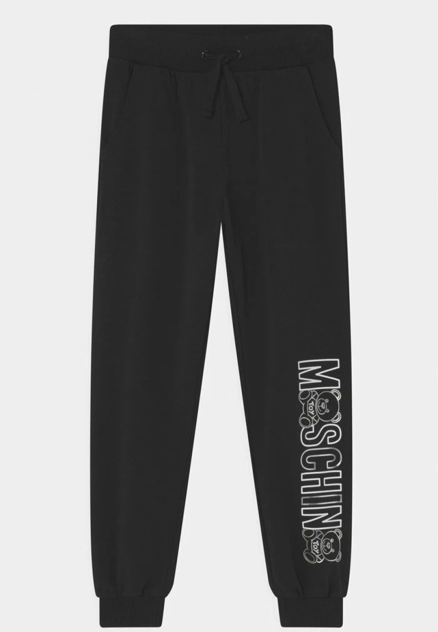 * | Moschino Unisex Tracksuit Bottoms Black