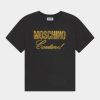 * | Moschino Maxi Print T-Shirt Black