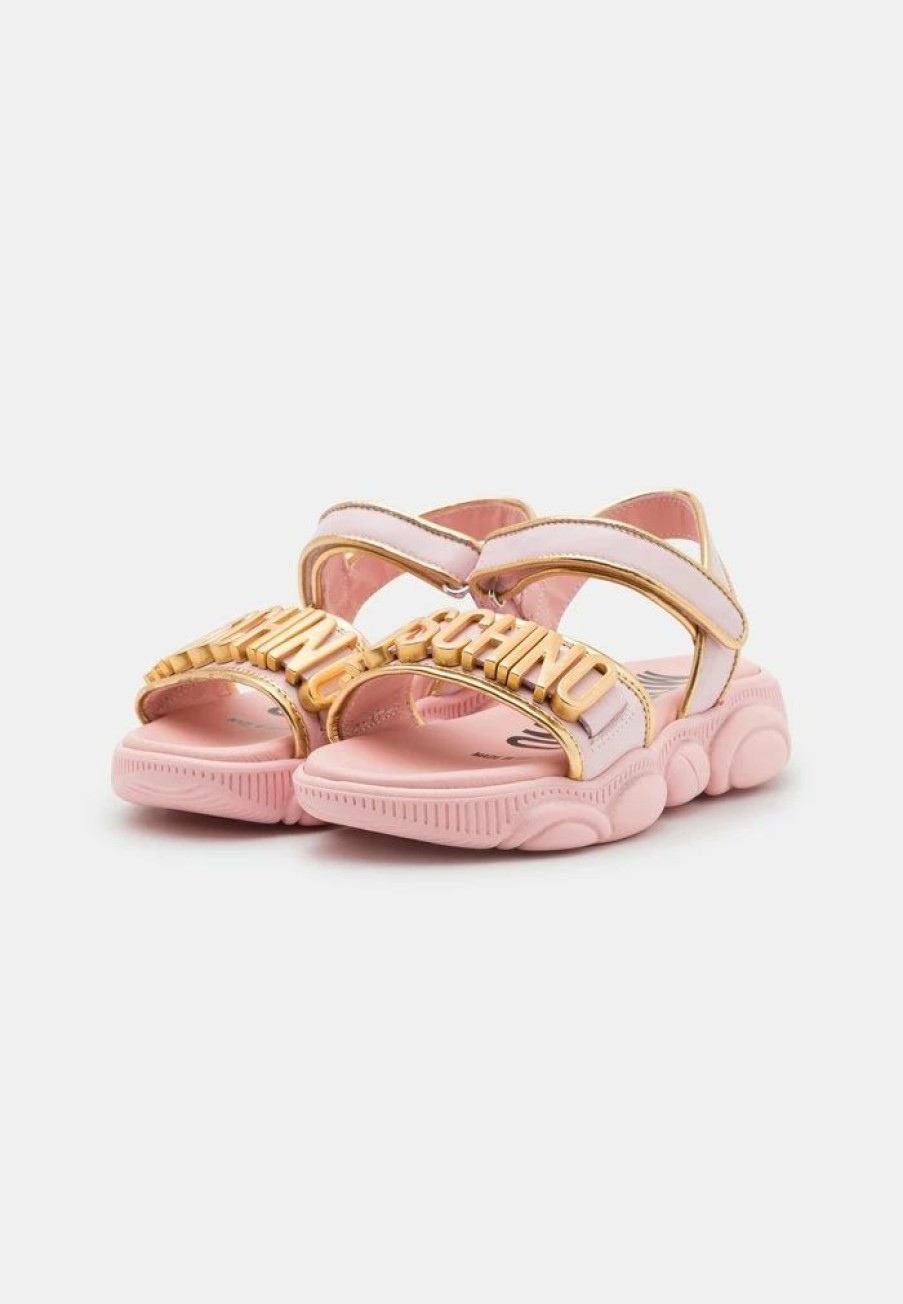 * | Moschino Sandals Pink/Gold