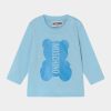 * | Moschino Unisex Long Sleeved Top Baby Sky Blue