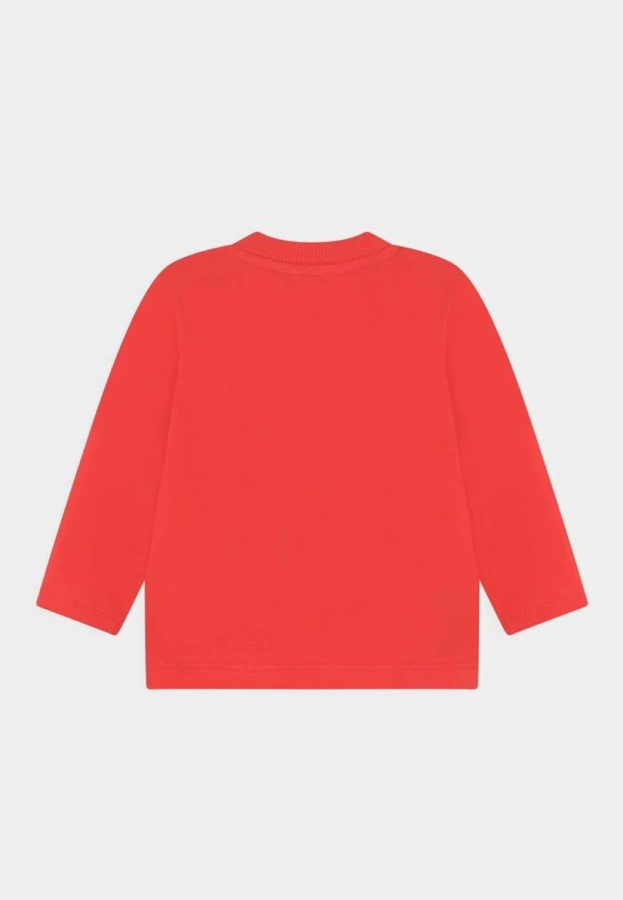 * | Moschino Unisex Long Sleeved Top Poppy Red