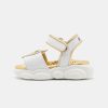 * | Moschino Sandals White/Gold