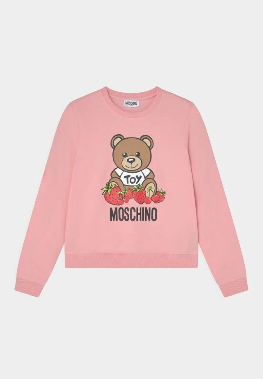 * | Moschino Unisex Sweatshirt Sugar Rose