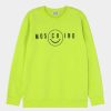 * | Moschino Unisex Sweatshirt Lime