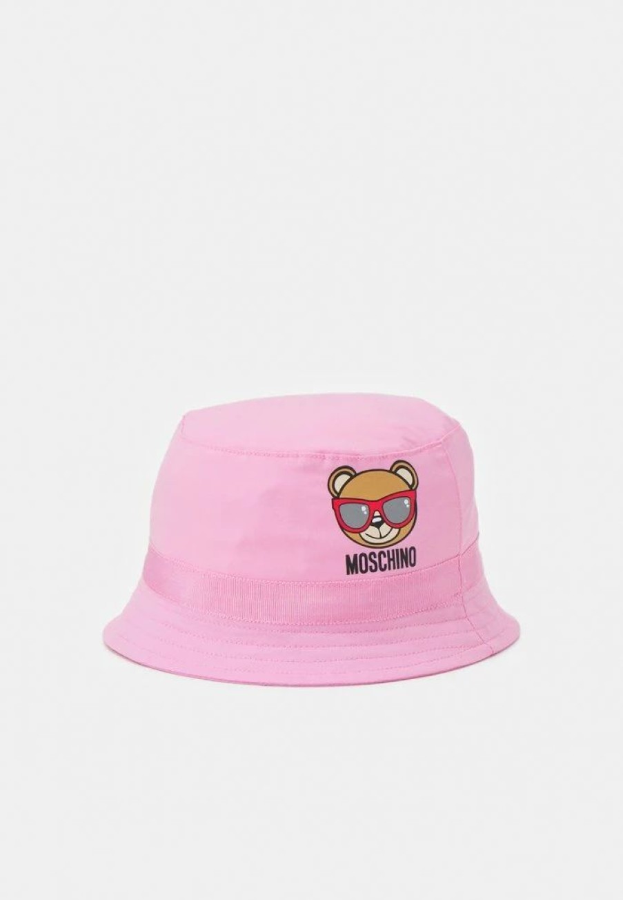 * | Moschino Hat With Gift Box Unisex Hat Sweet Pink