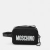 * | Moschino Recycle Unisex Wash Bag Fantasy White