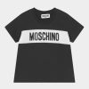 * | Moschino Addition Unisex Print T-Shirt Black