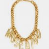 * | Moschino Necklace Necklace Shiny Gold-Coloured