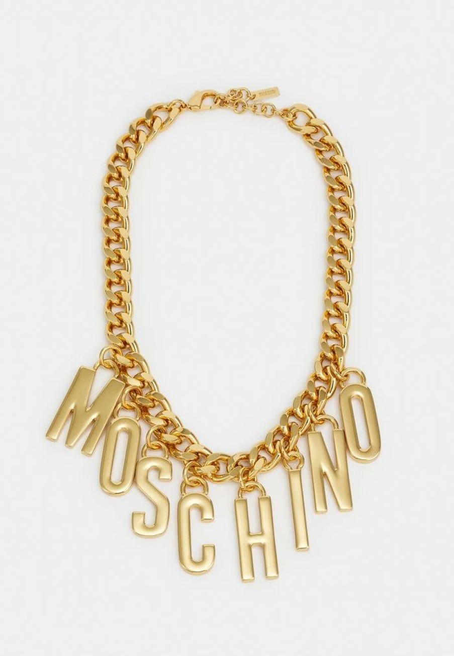 * | Moschino Necklace Necklace Shiny Gold-Coloured