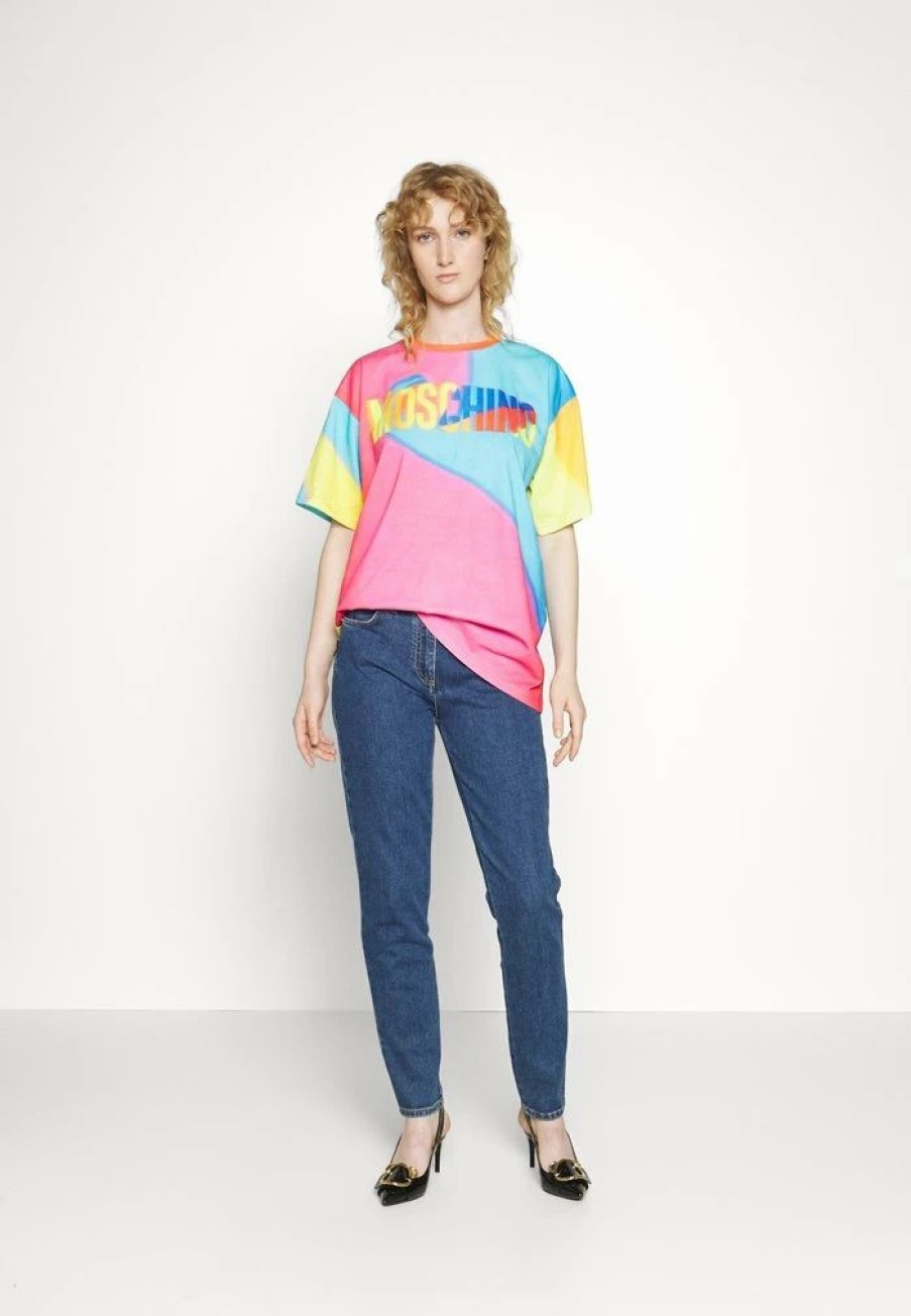 * | Moschino Projection Print T-Shirt Fantasy