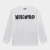 * | Moschino Sweatshirt Optical White