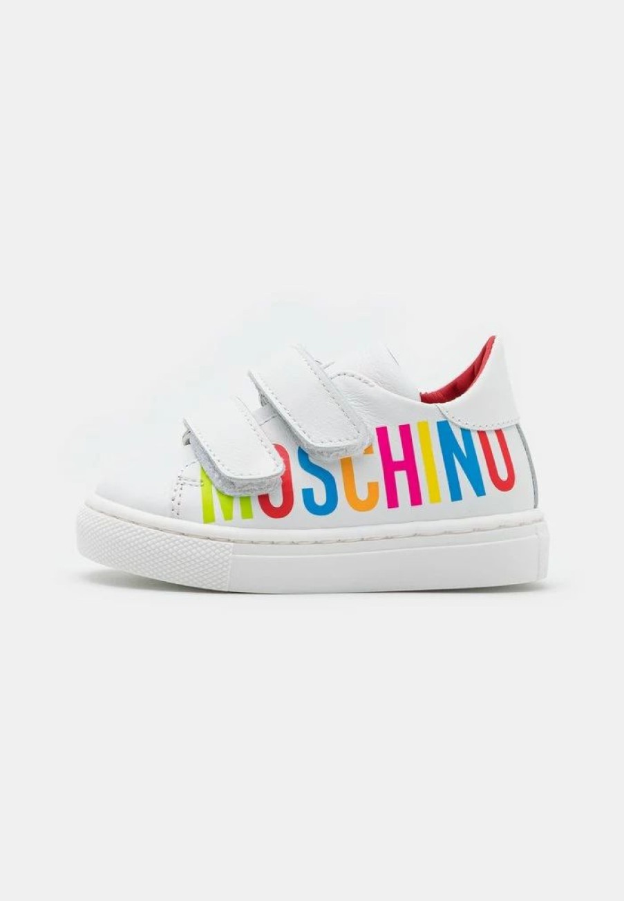 * | Moschino Unisex Trainers White/Multicolor