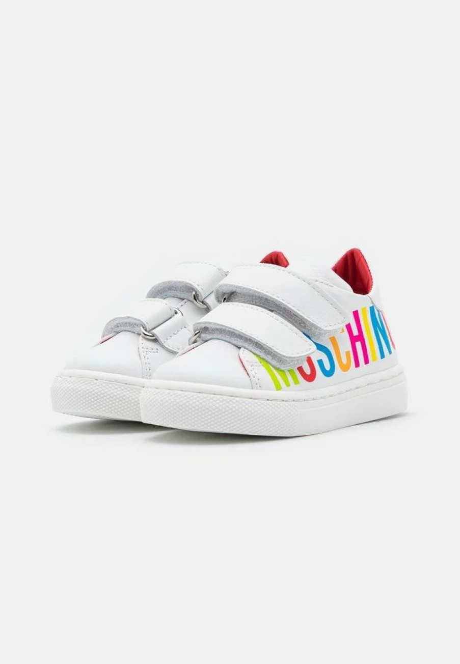 * | Moschino Unisex Trainers White/Multicolor