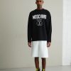 * | Moschino Upper Body Garment Sweatshirt Fantasy Black