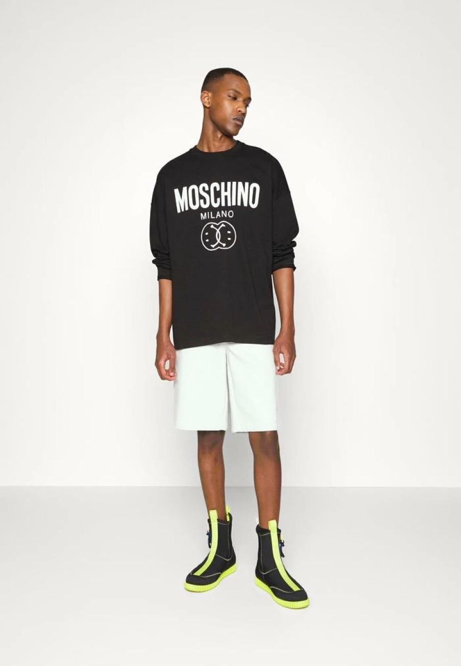 * | Moschino Upper Body Garment Sweatshirt Fantasy Black