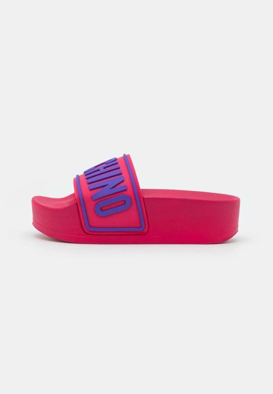 * | Moschino Heeled Mules Fantasy Color