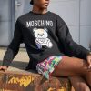 * | Moschino Teddy Sweatshirt Black