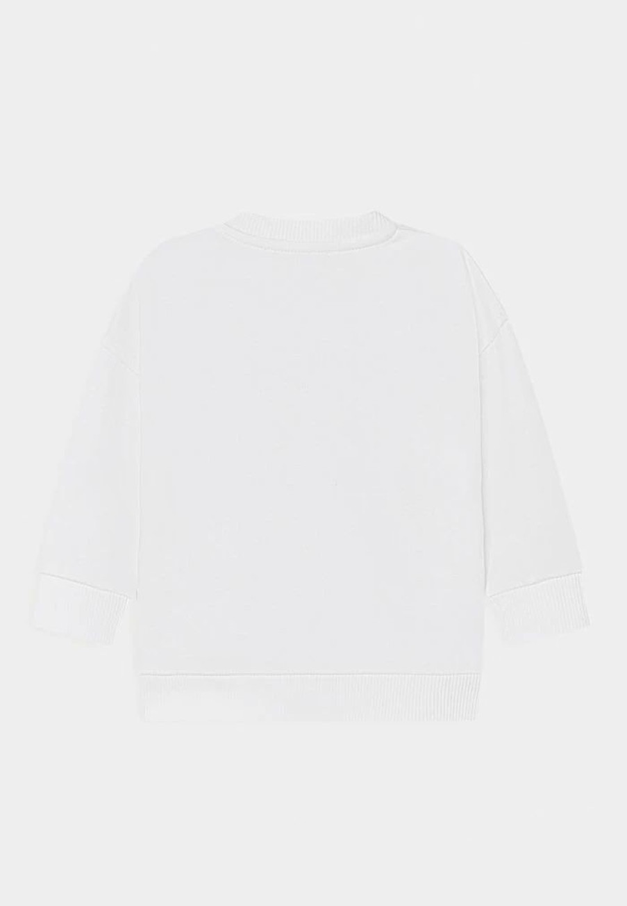 * | Moschino Unisex Sweatshirt Optical White