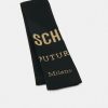 * | Moschino Unisex Scarf Black/Gold-Coloured