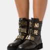 * | Moschino Cowboy/Biker Ankle Boot Nero