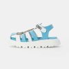 * | Moschino Sandals Sky Blue/White