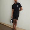 * | Moschino Upper Body Garment Polo Shirt Fantasy Black