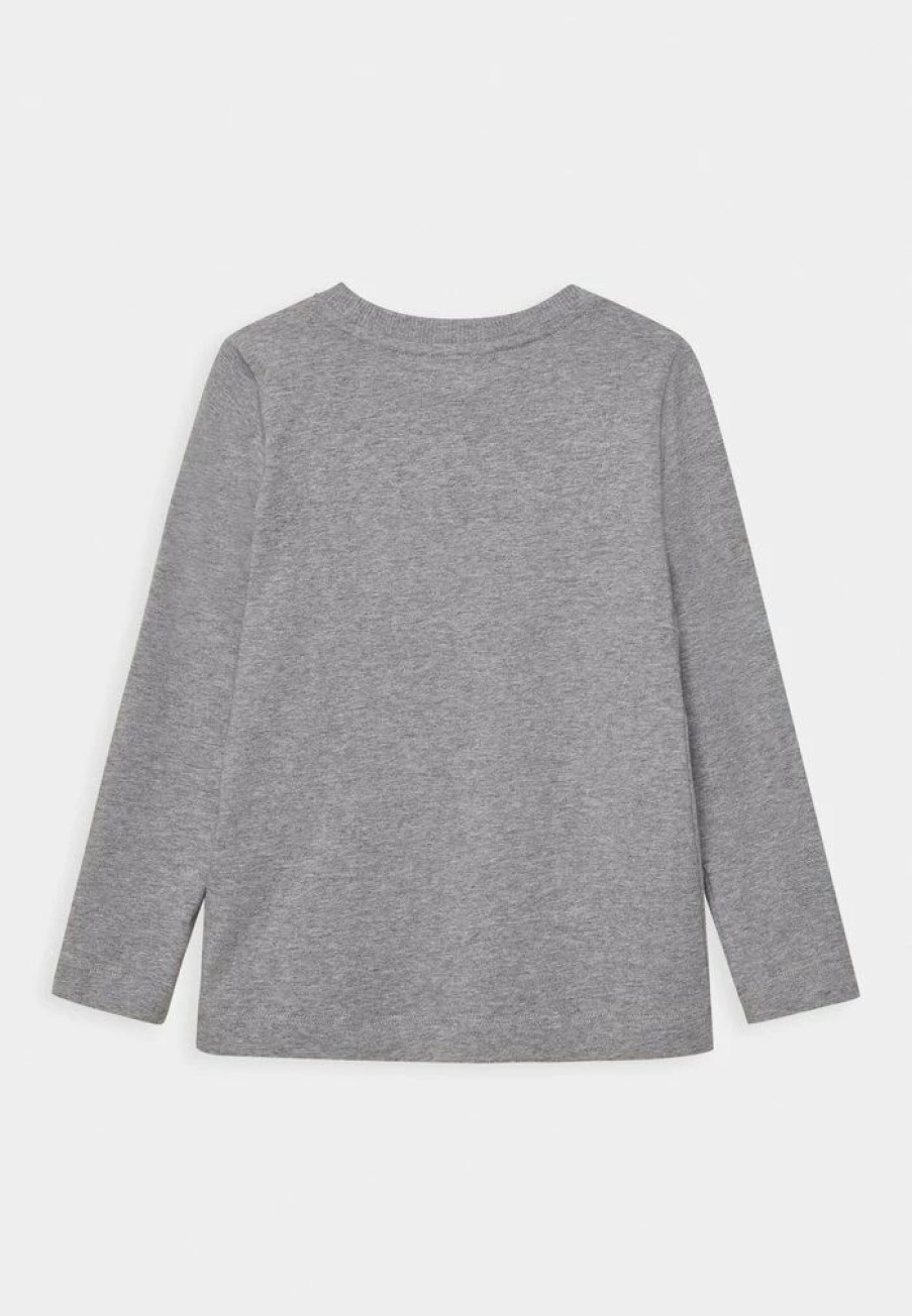 * | Moschino Unisex Long Sleeved Top Melange Grey