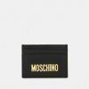 * | Moschino Logo Unisex Wallet Black