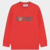 * | Moschino Unisex Sweatshirt Poppy Red