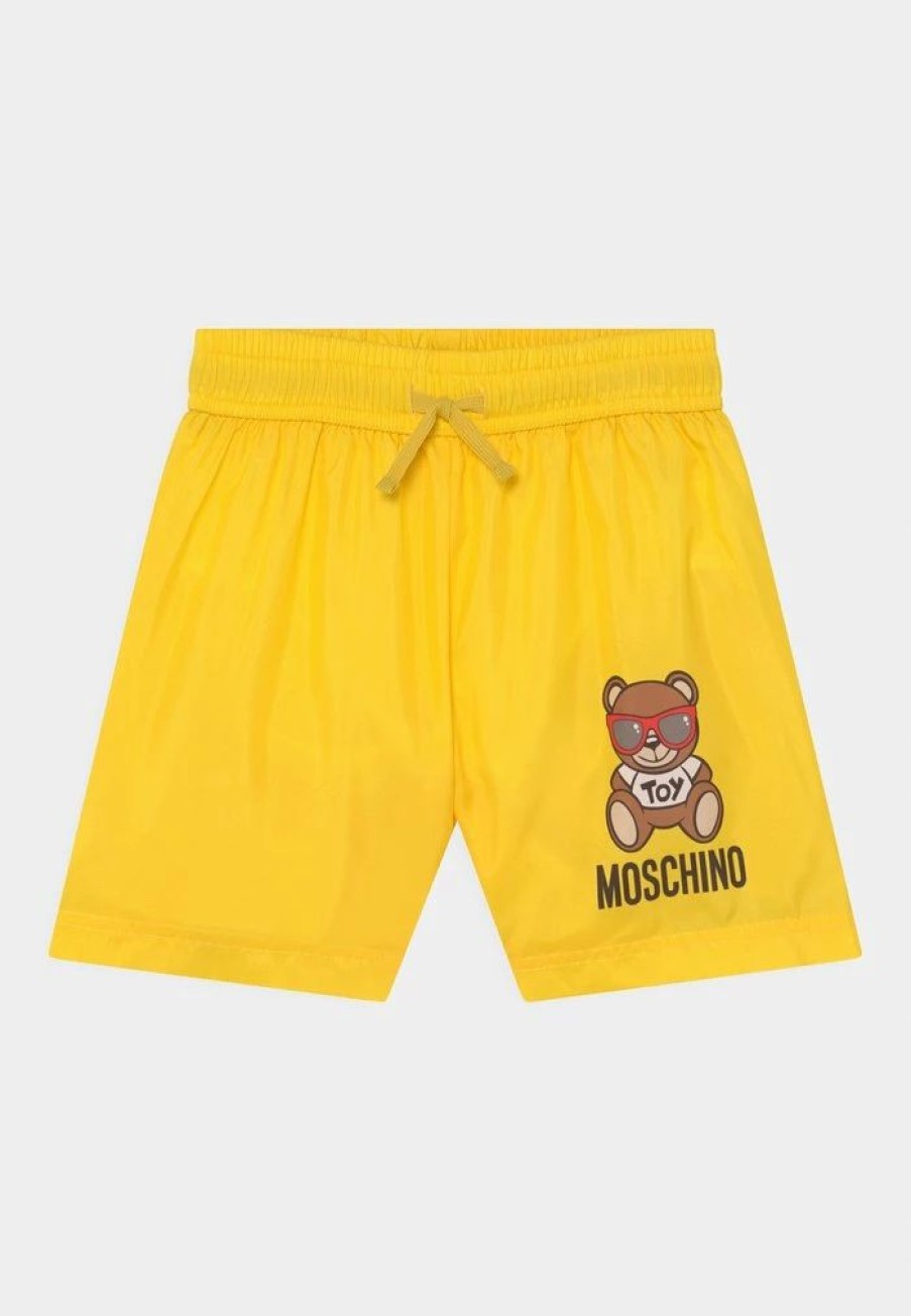 * | Moschino Swim Unisex Swimming Shorts Curry