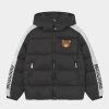 * | Moschino Padded Unisex Winter Jacket Black