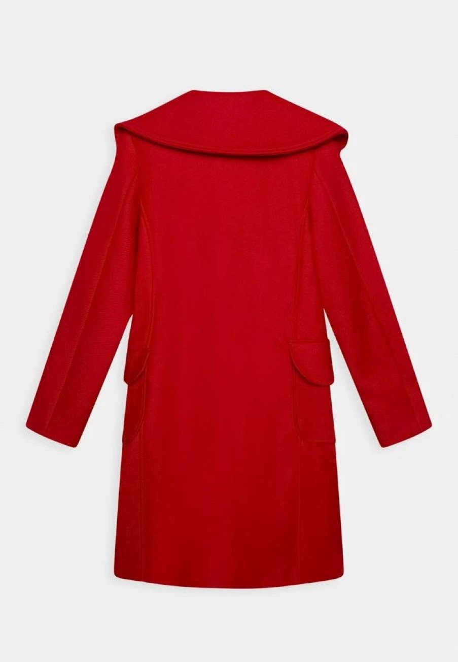 * | Moschino Coat Winter Coat Red