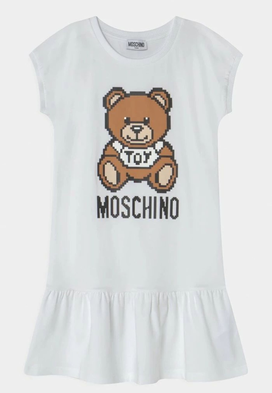 * | Moschino Dress Day Dress Optical White