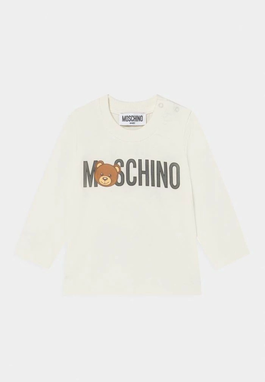 * | Moschino Unisex Long Sleeved Top Cloud