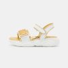 * | Moschino Sandals White/Gold