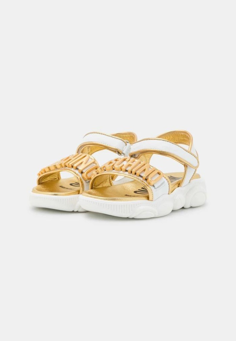 * | Moschino Sandals White/Gold