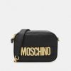 * | Moschino Lettering Shoulder Bag Across Body Bag Black