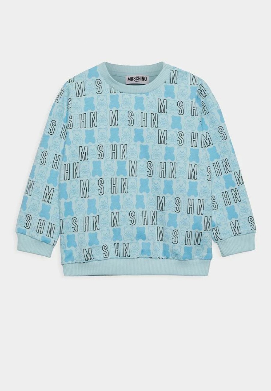 * | Moschino Unisex Sweatshirt Light Blue